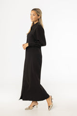 Black Empire Maxi Dress