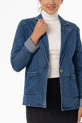 Blue Denim Blazer
