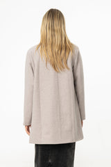 Grey Wool Coat