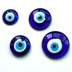 PERIMADE Turkish Evil Eye Necklace Charm • Blue Glass Evil Eye Bracelet Charm • Dainty Cute Phone Pendant • Handbag Purse Accessories