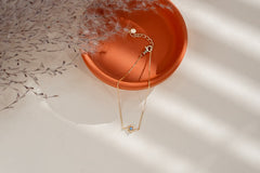 Dainty opal starburst bracelet - thin stackable bracelets - tiny opal bracelet - delicate opal star bracelet - gifts for her - october gift