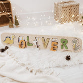 1st Birthday Gift, Custom Name Puzzle, Baby Girl and Boy Gift, Wooden Toys, Personalized Gift for Toddler, Baby Shower Gift by ChildUniverse