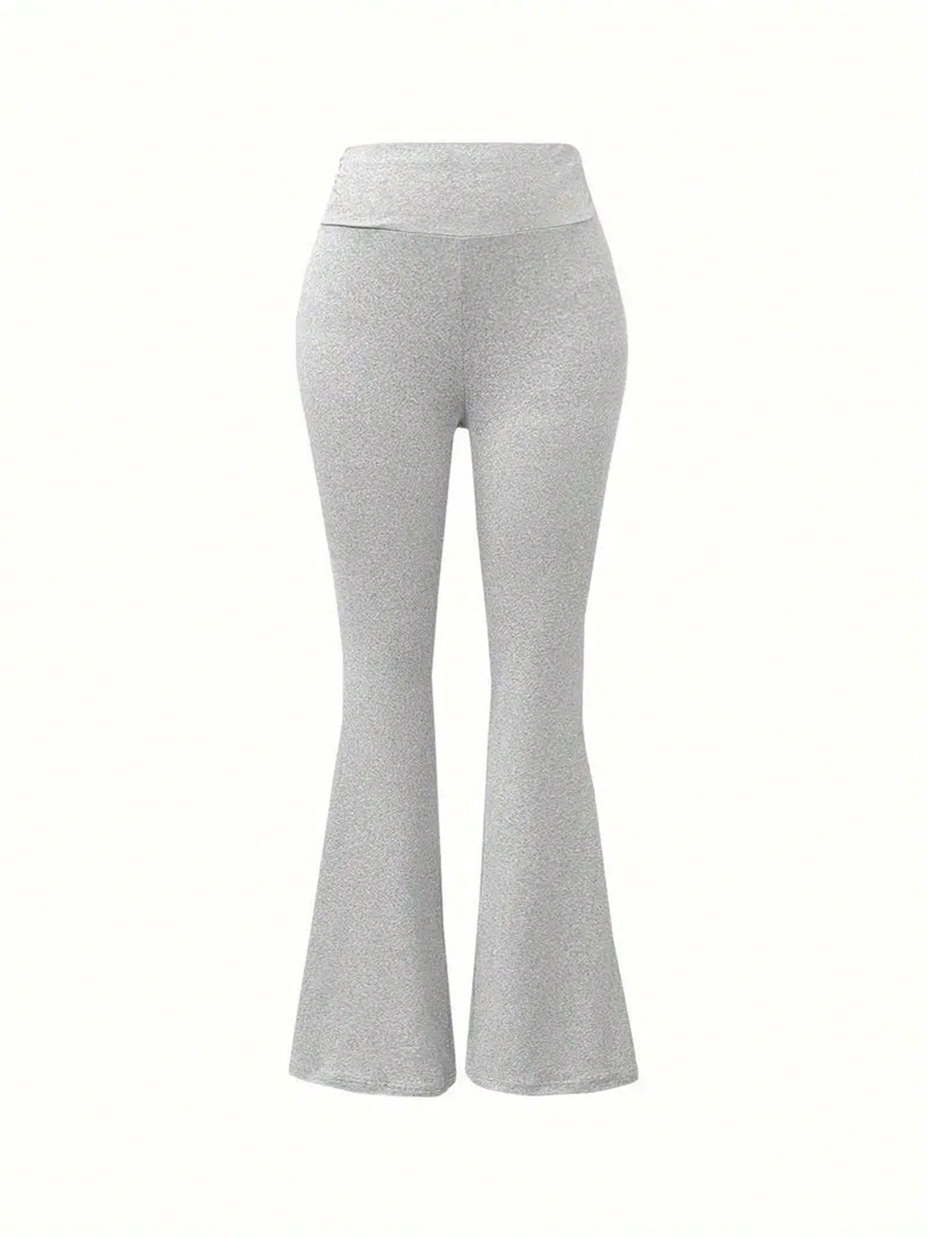 INAWLY 2pcs/Set Women Casual Round Neck Short Sleeve Top And Long Pants Set