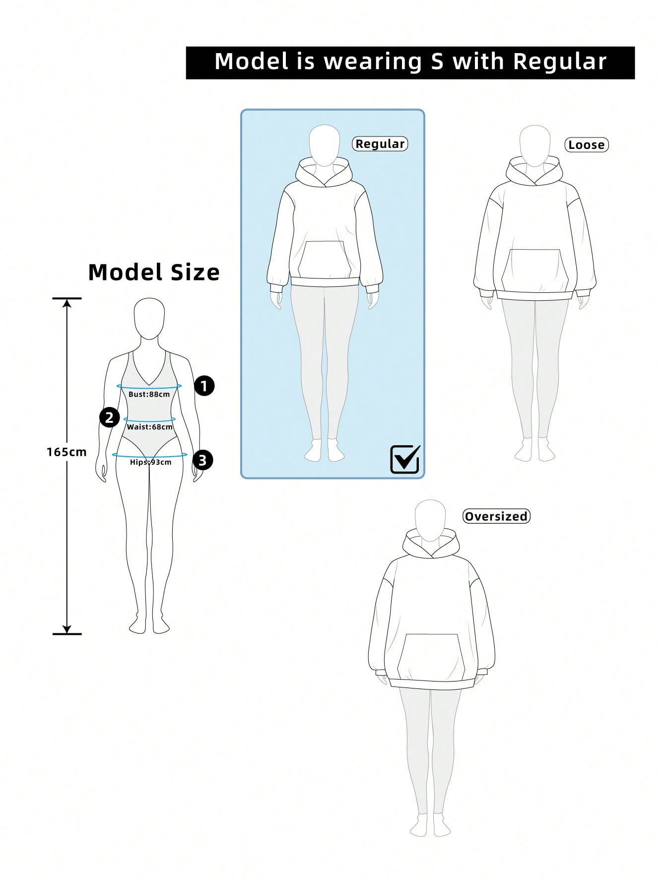 INAWLY Women's Zipper Hoodie, Plain Color, Simple & Fashionable, Long Sleeve Graduation,Back To School Outfits,Graduation,Teacher Outfits For Women,Back To School Pullover Fall Outfit