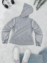 INAWLY Women's Zipper Hoodie, Plain Color, Simple & Fashionable, Long Sleeve Graduation,Back To School Outfits,Graduation,Teacher Outfits For Women,Back To School Pullover Fall Outfit