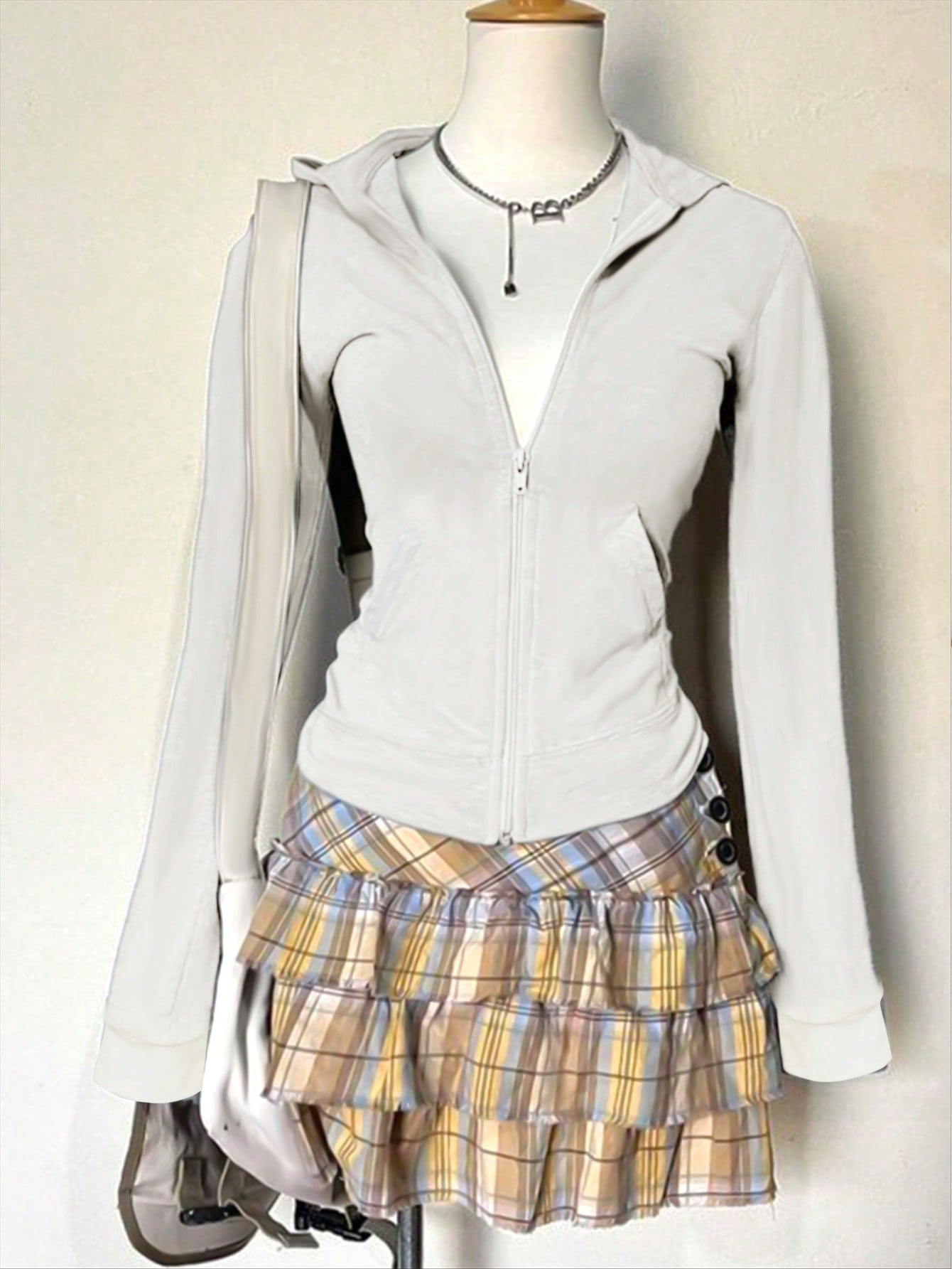 INAWLY Women's Zipper Hoodie, Plain Color, Simple & Fashionable, Long Sleeve Graduation,Back To School Outfits,Graduation,Teacher Outfits For Women,Back To School Pullover Fall Outfit