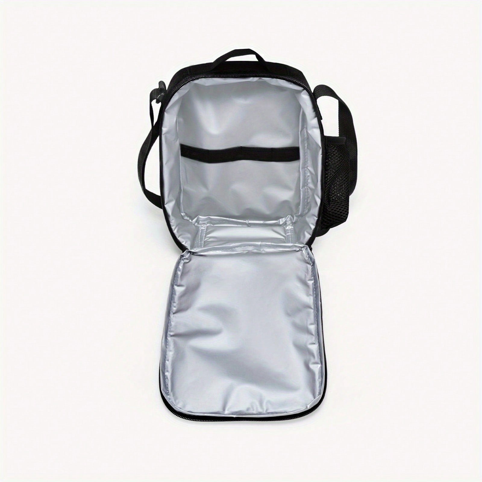 1 Set 3D Pink And Black Butterflies Backpack, Lunch Bag &Amp;   Pencil Case Combo - Casual Large Capacity, Adjustable Shoulder Strap, Zipper Closure, Unisex Travel &Amp;   Bag For Office &Amp;   Daily Use, Office Backpack |   Butterfly Print Bag |   Adjus