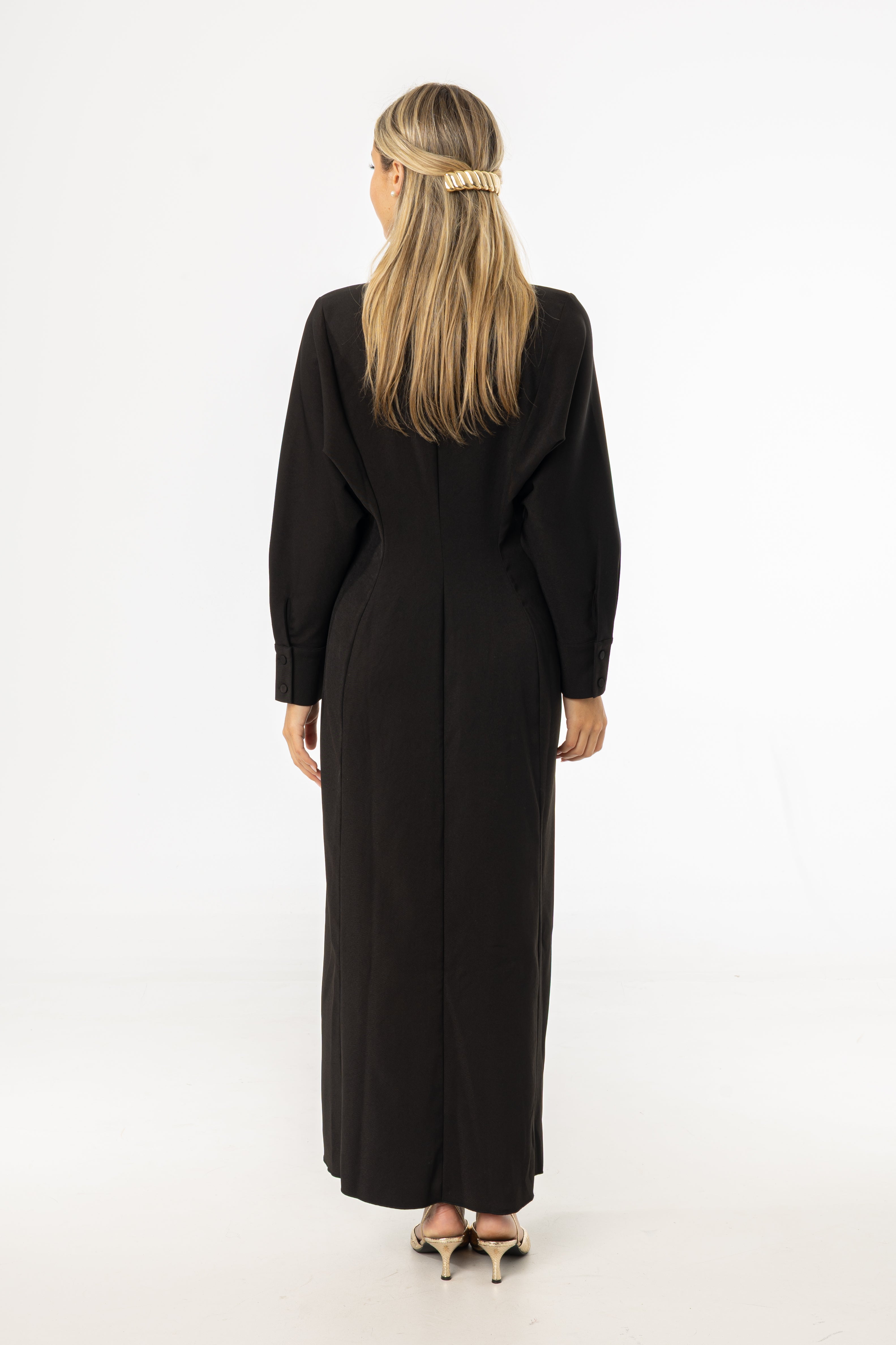 Black Empire Maxi Dress
