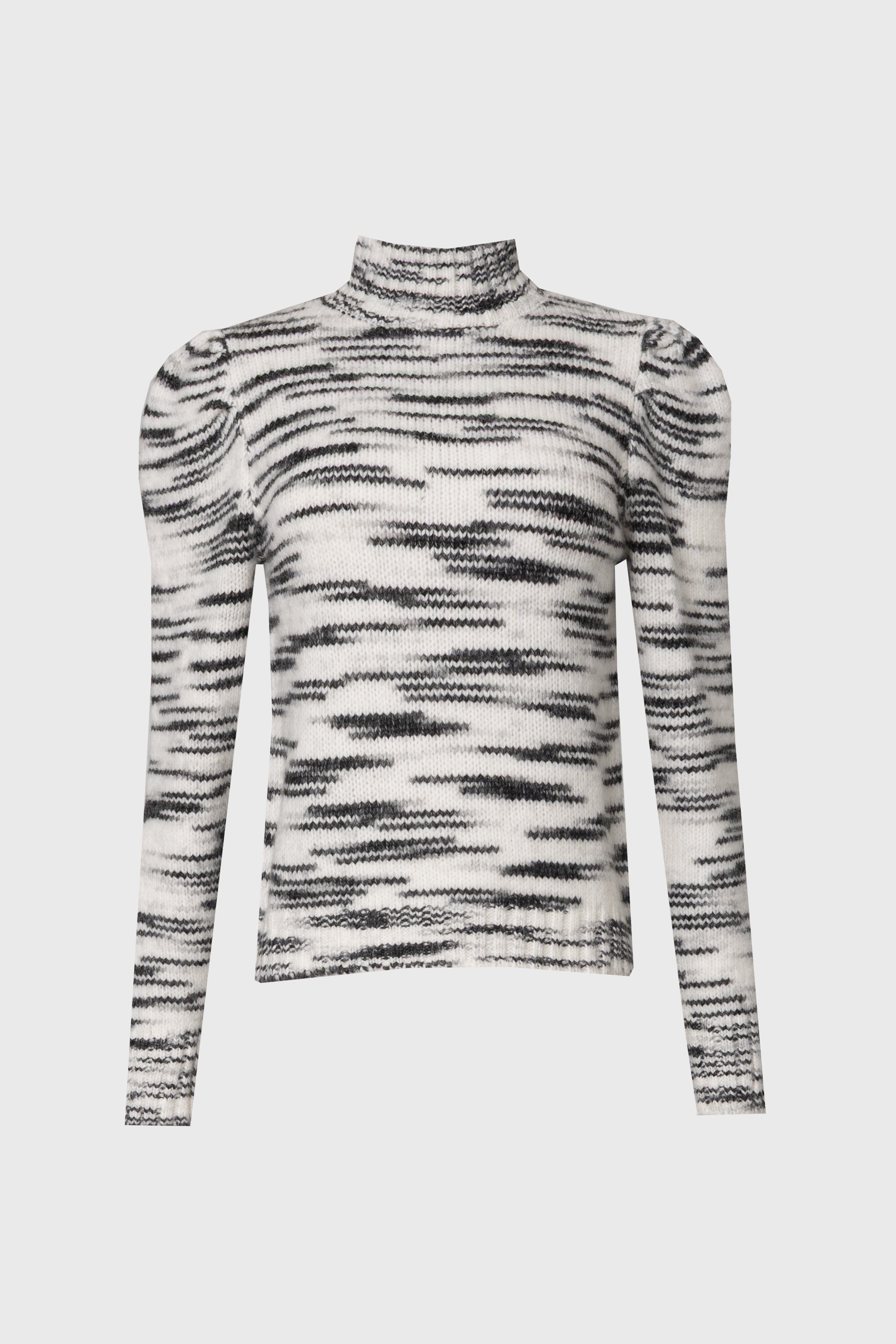 Black Multicolor Sweater