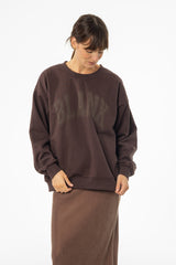 Brown Blank Sweatshirt