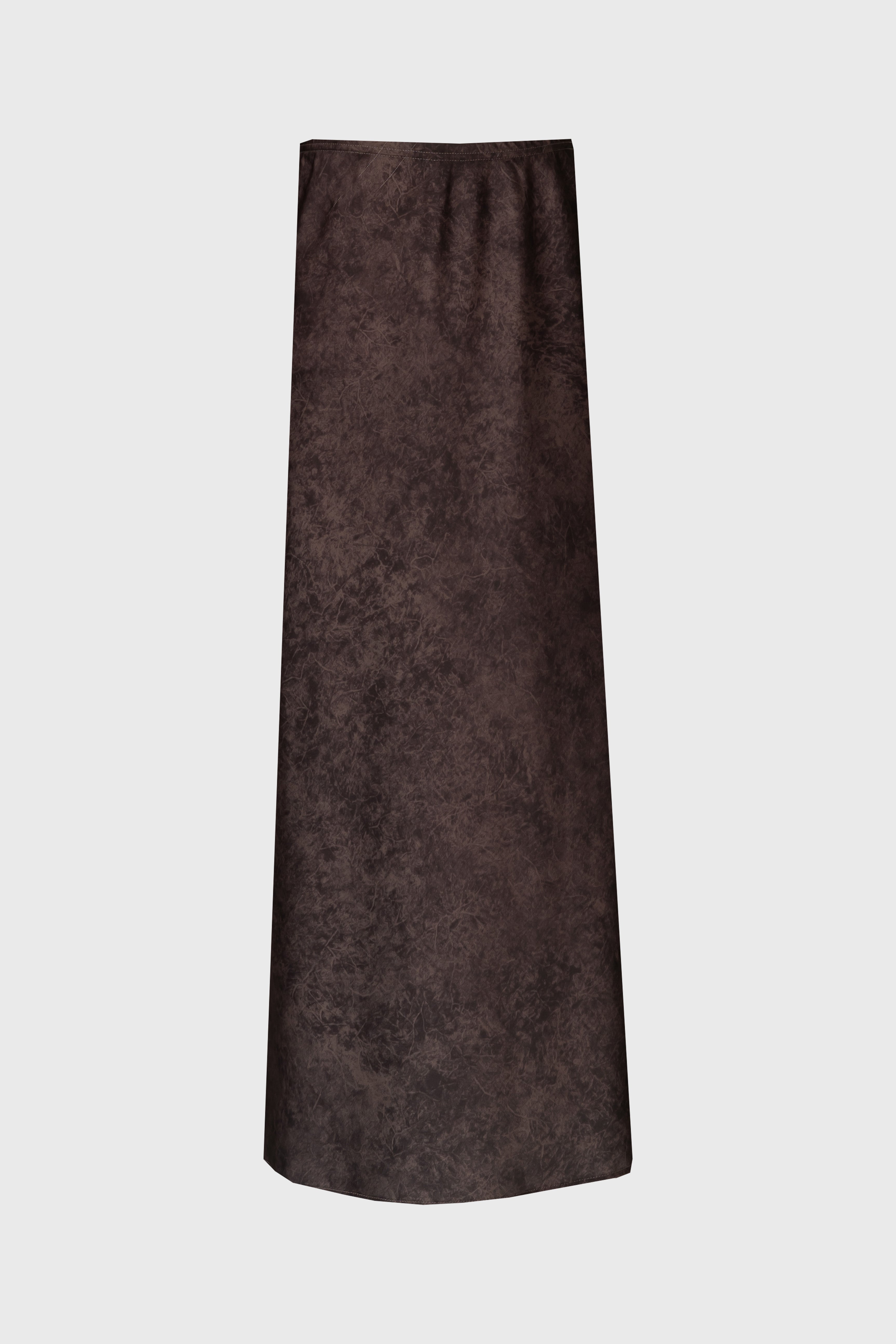 Grey Printed Slip Skirt