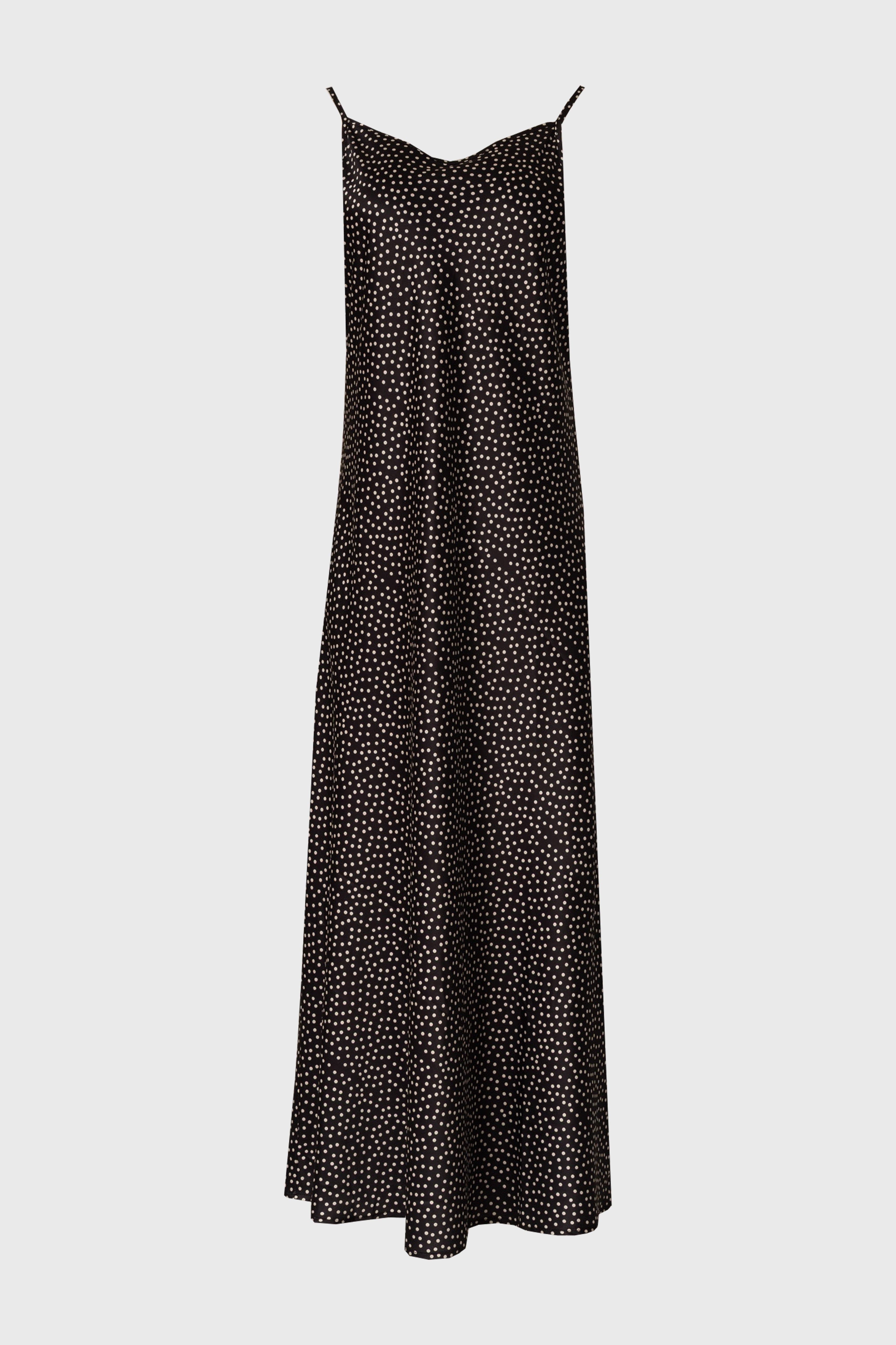 Black Polka Dot Slip Jumper