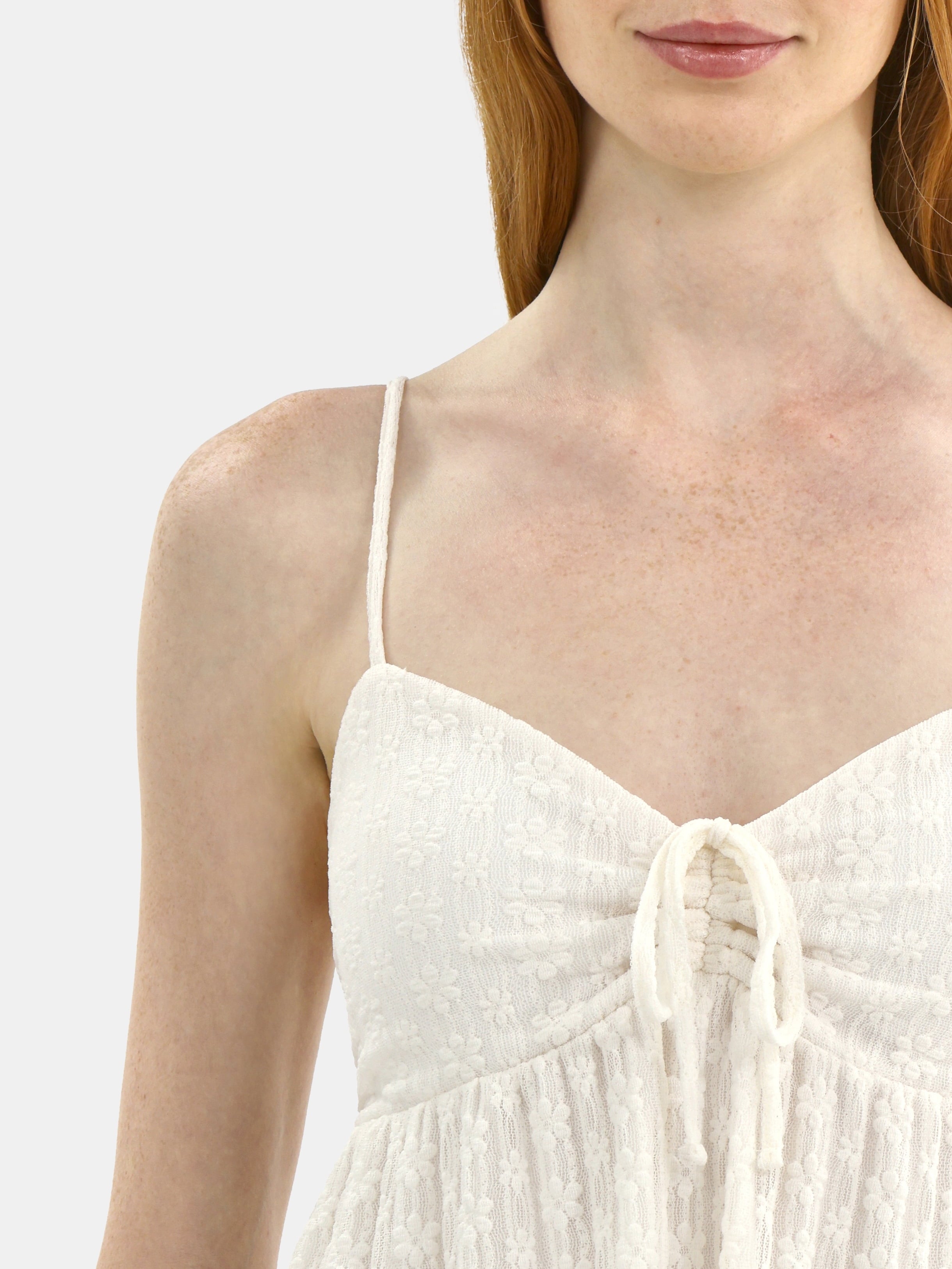 No Boundaries Babydoll Lace Top, Women's