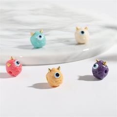 PERIMADE Turkish Evil Eye Necklace Charm • Blue Evil Eye Demon Bracelet Charm • Dainty Cute Phone Pendant • DIY Handbag Purse Accessories