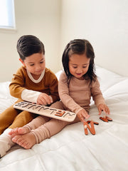 Baby Shower Gift, Personalized Baby Gift, Custom Name Puzzle for Toddler Montessori Toys for Child, 1st Birthday Gift for Baby Boy Baby Girl