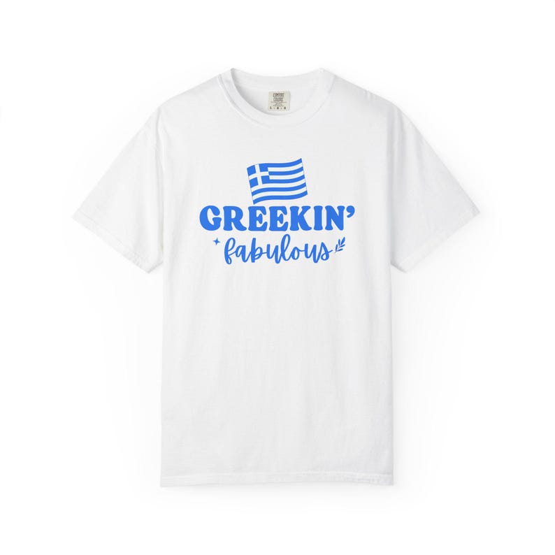 Greek Shirt Greece Girls Trip Matching Shirts Greece Bachelorette Party Gift Bride Shirt Besties Trip Shirts Greek Mommy and Me Outfit
