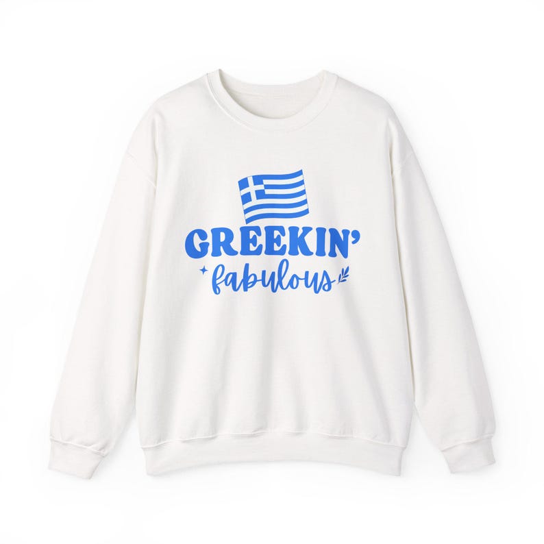 Greek Sweatshirts Greece Girls Trip Sweatshirt Greece Bachelorette Party Gift Bride Shirt Besties Trip Shirts Greek Mommy and Me Outfit