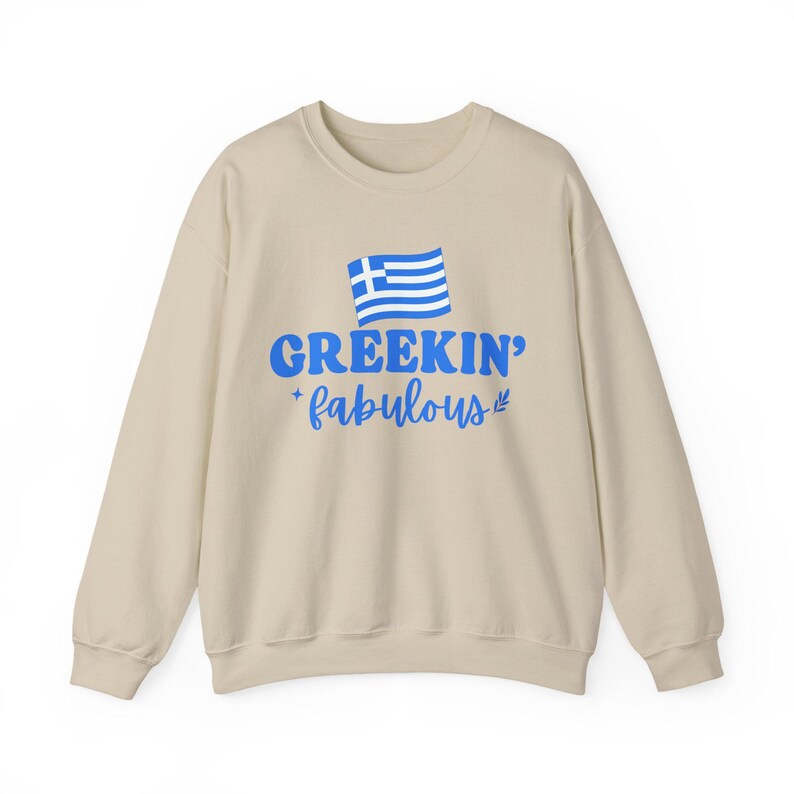 Greek Sweatshirts Greece Girls Trip Sweatshirt Greece Bachelorette Party Gift Bride Shirt Besties Trip Shirts Greek Mommy and Me Outfit